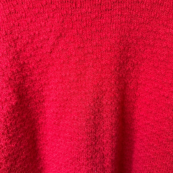 Vtg Gap Oversized Winter Wool Sweater Size Medium Nordic Baggy Fit Fair Isle Y2K - Picture 5 of 5